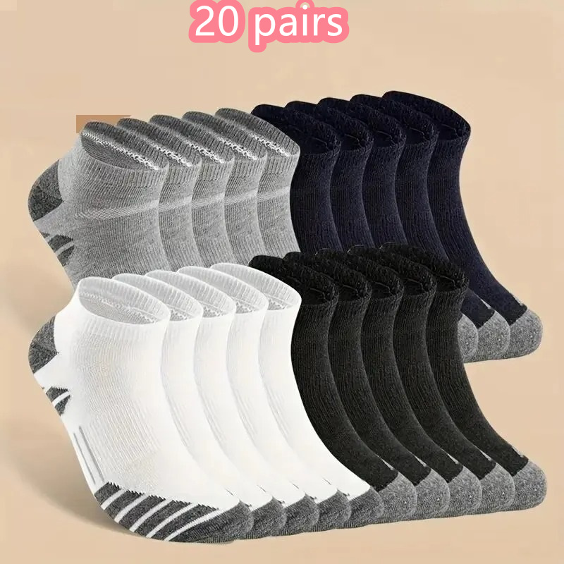 1/10/20 ペア足首アスレチックランニングソックスクッシ - Athletic Sock Cushion のレビューと価格
