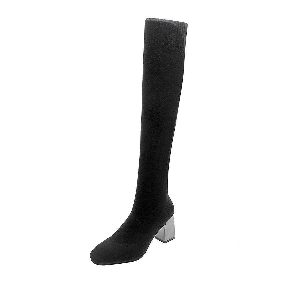 ソックスシューズ女性 2026 新しいソックスブーツ女性春と - Knee High Sock Women のレビューと価格