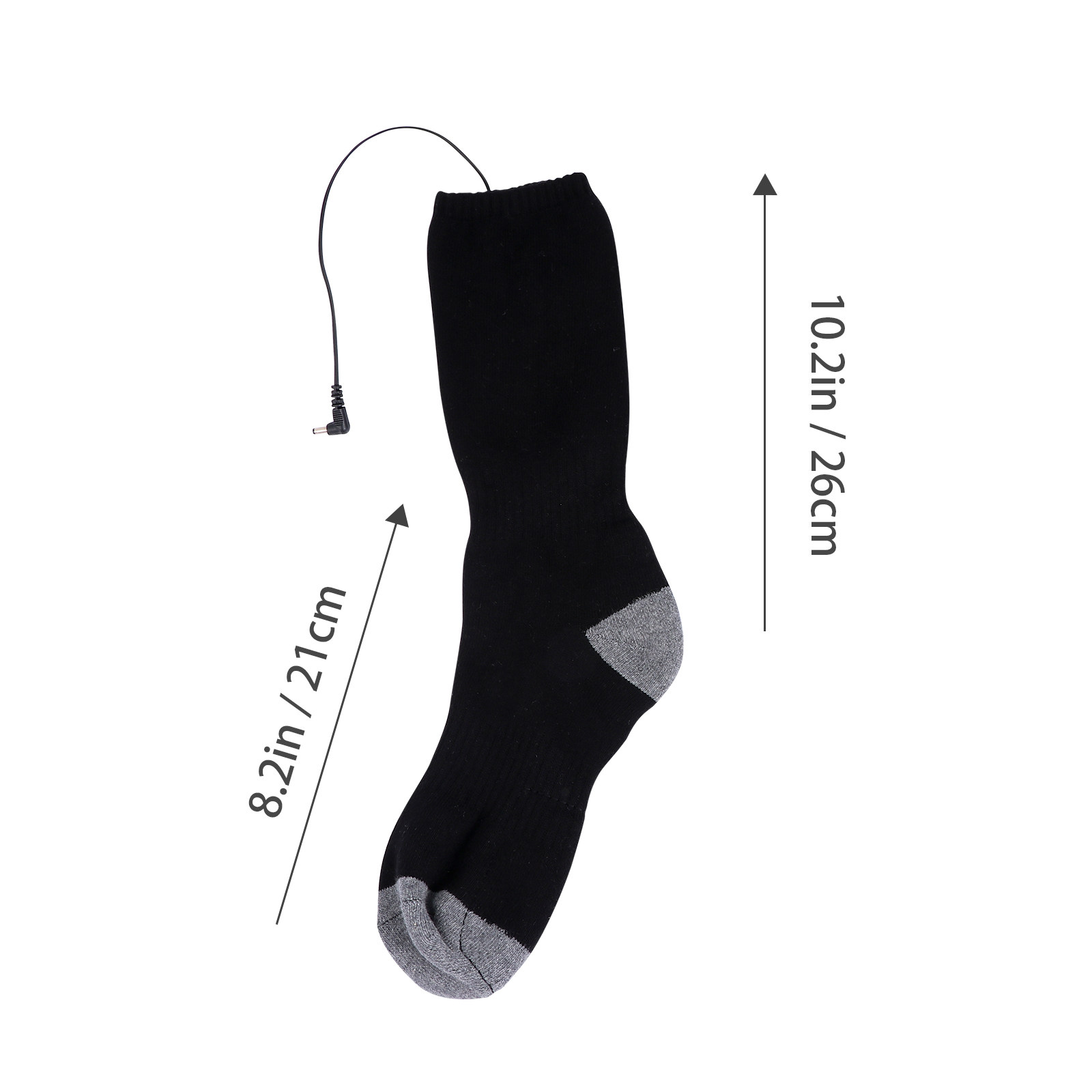 USB給電式暖かいフットウォーマー、高品質素材の暖かい靴下、 - Thermal Sock Winter のレビューと価格