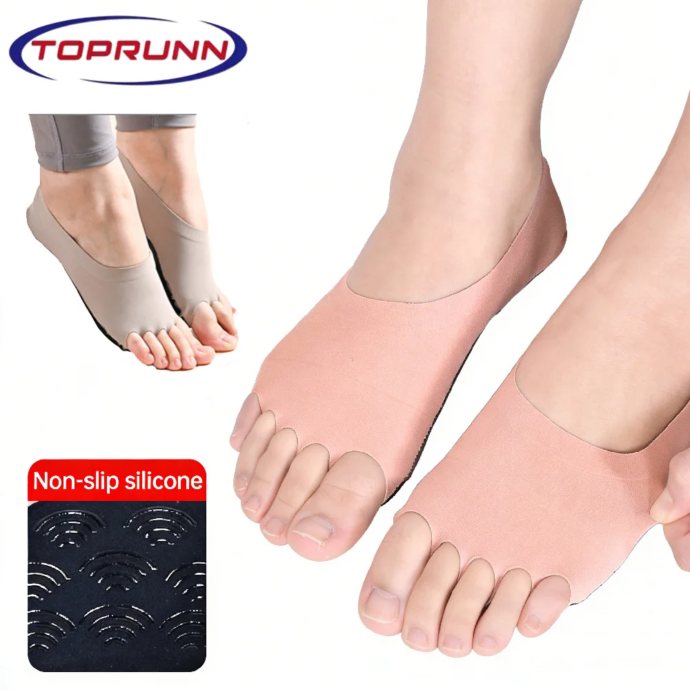 女性用つま先なしヨガソックス1組、ピラティスソックス、滑り止 - Grip Sock Yoga のレビューと価格