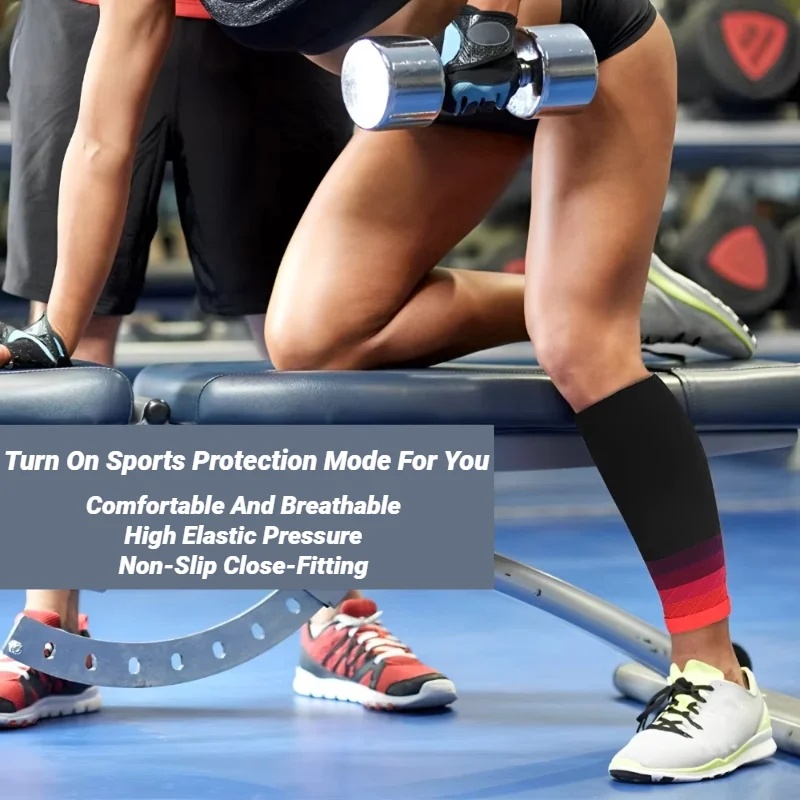 コンプレッションカーフスリーブ、マラソンランニングスポーツ保 - Compression Sleeve Calf のレビューと価格