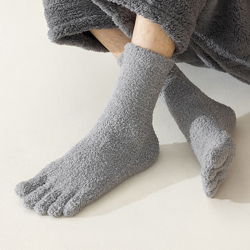 1/5足組 メンズ サーマル つま先ソックス 冬 厚手 保温 - Thermal Sock Winter のレビューと価格